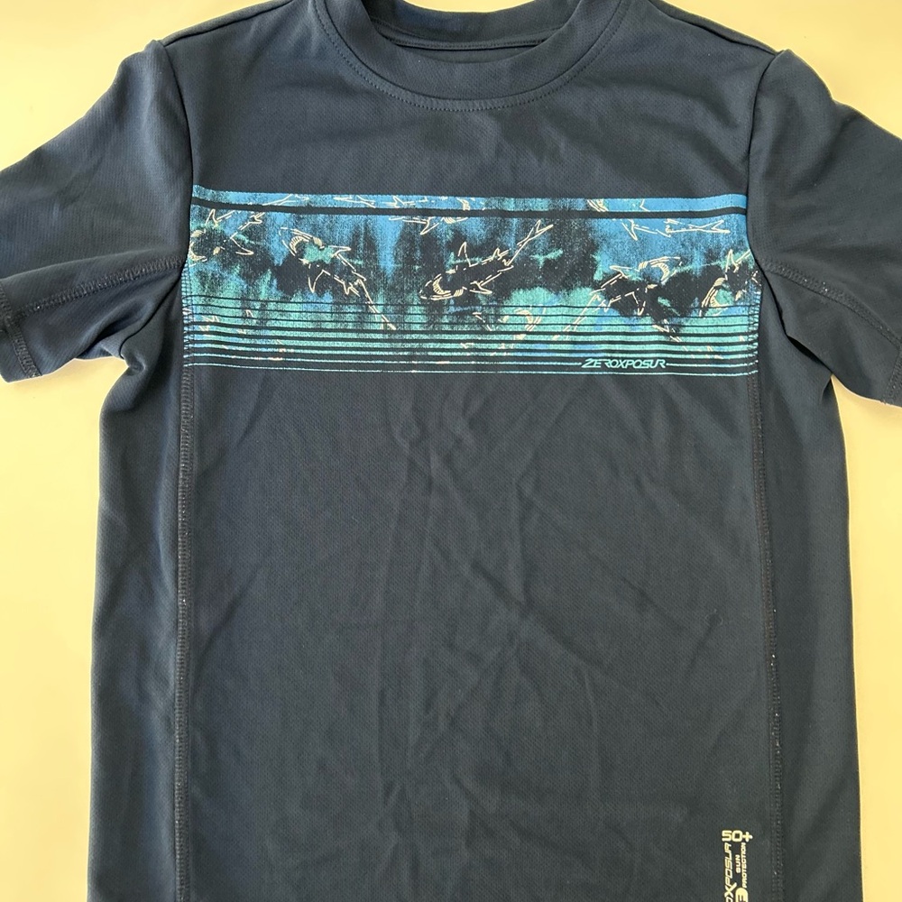 ZeroXposur Navy Graphic Rashguard
